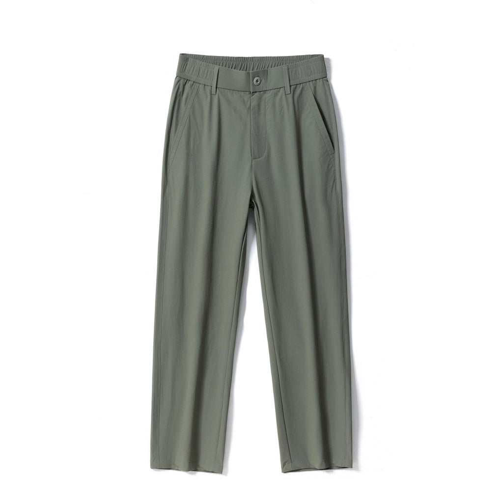 Men's Stretch Cotton Cropped Trousers image 5