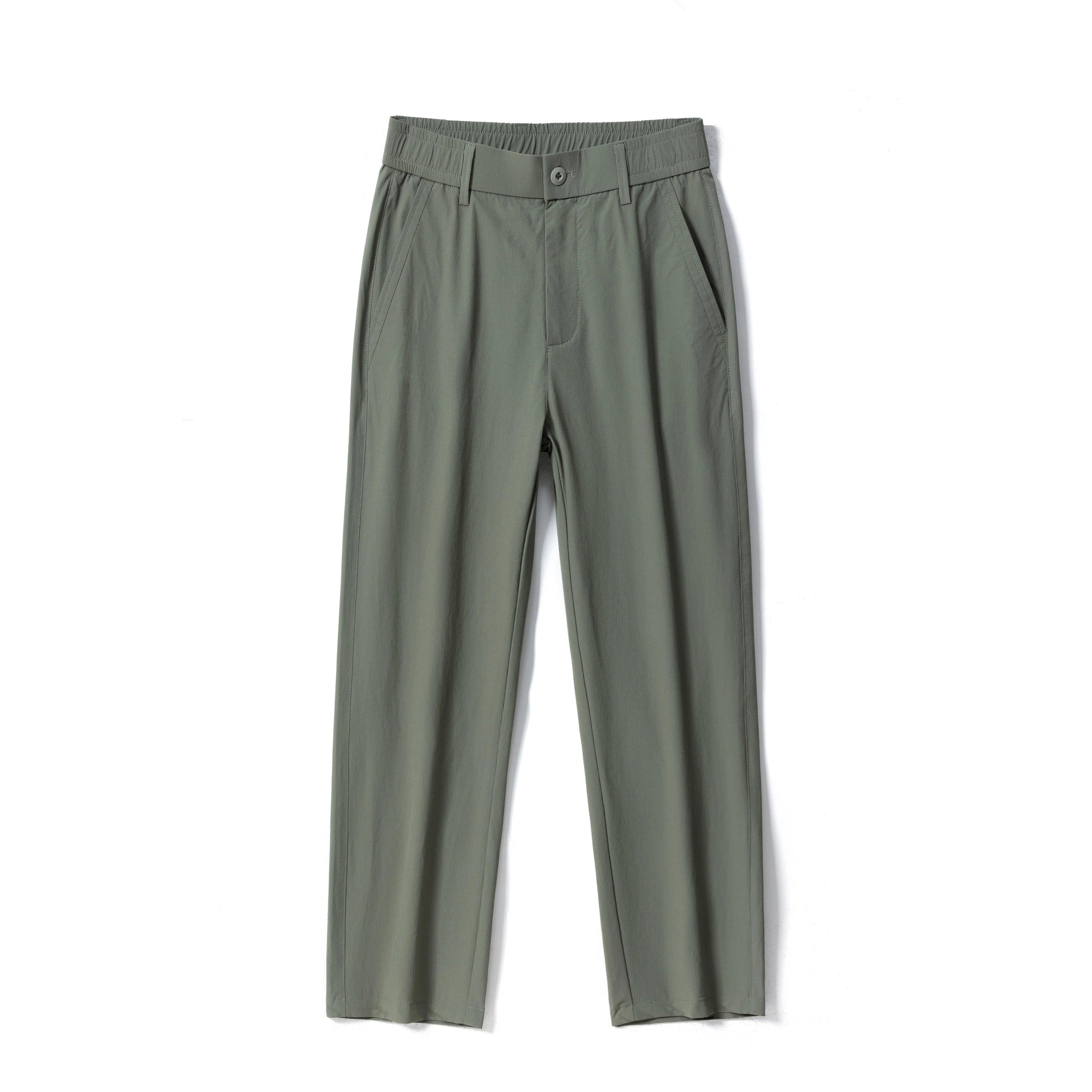 Men's Stretch Cotton Cropped Trousers image 5