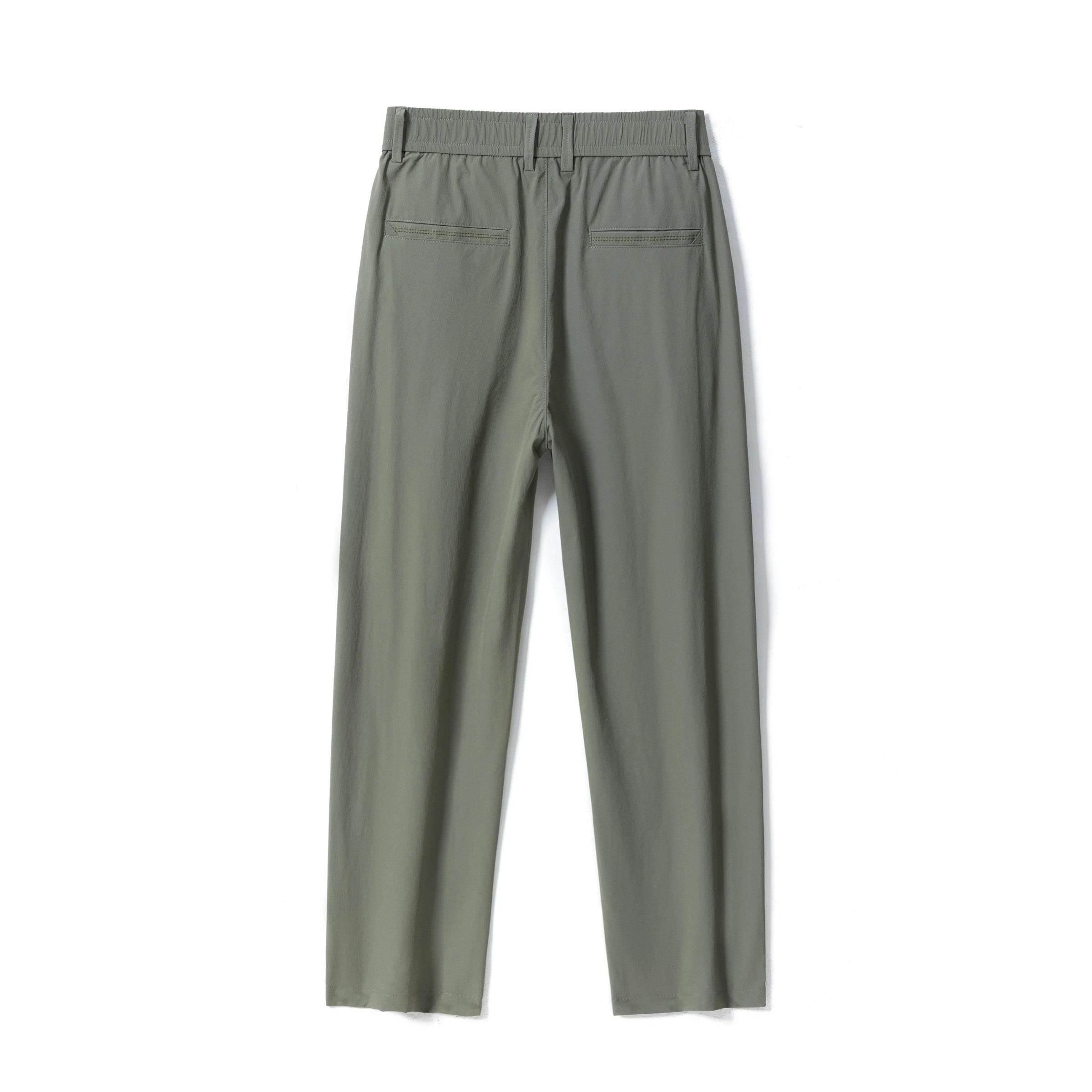 Men's Stretch Cotton Cropped Trousers image 6
