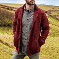 Men's Cotton Cable-Knit Button Cardigan image 1
