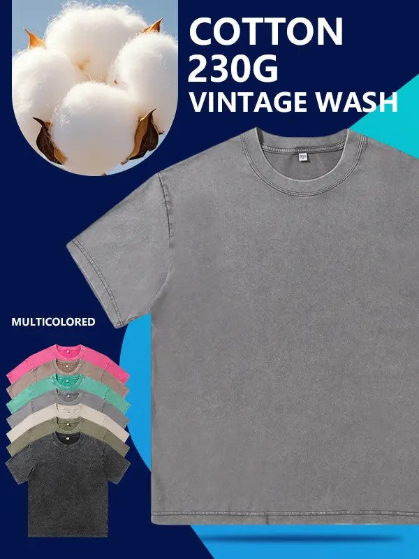 Men's Washed Cotton Relaxed-Fit T-Shirt image 1