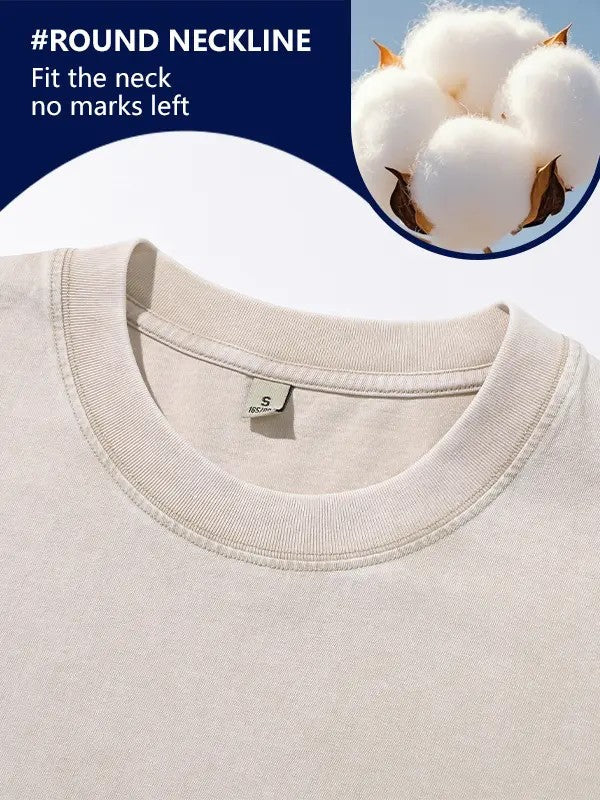 Men's Washed Cotton Relaxed-Fit T-Shirt image 3