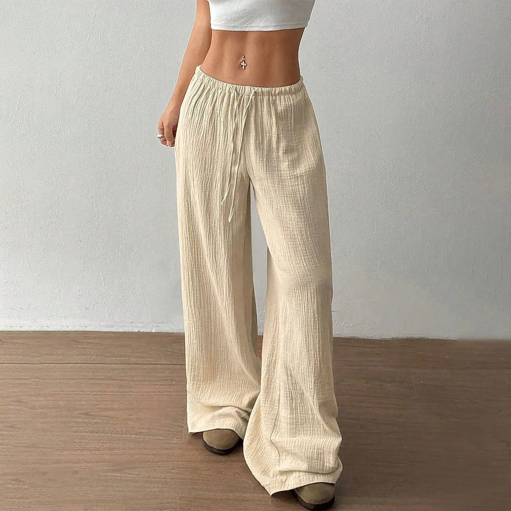 Women's Stretch Cotton Woven Trousers image 6
