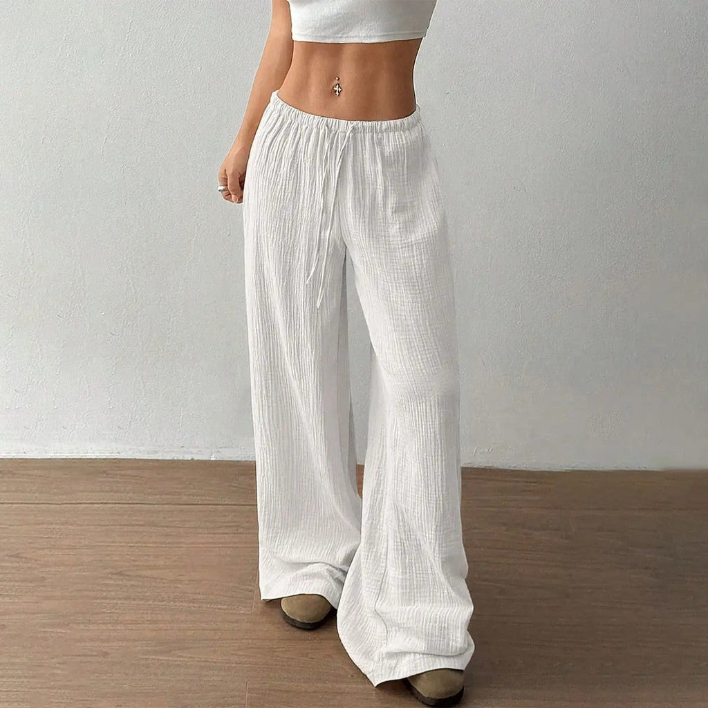 Women's Stretch Cotton Woven Trousers image 7
