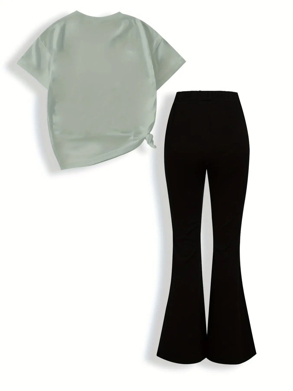 Girls' Polyester Top and Trousers Set image 6