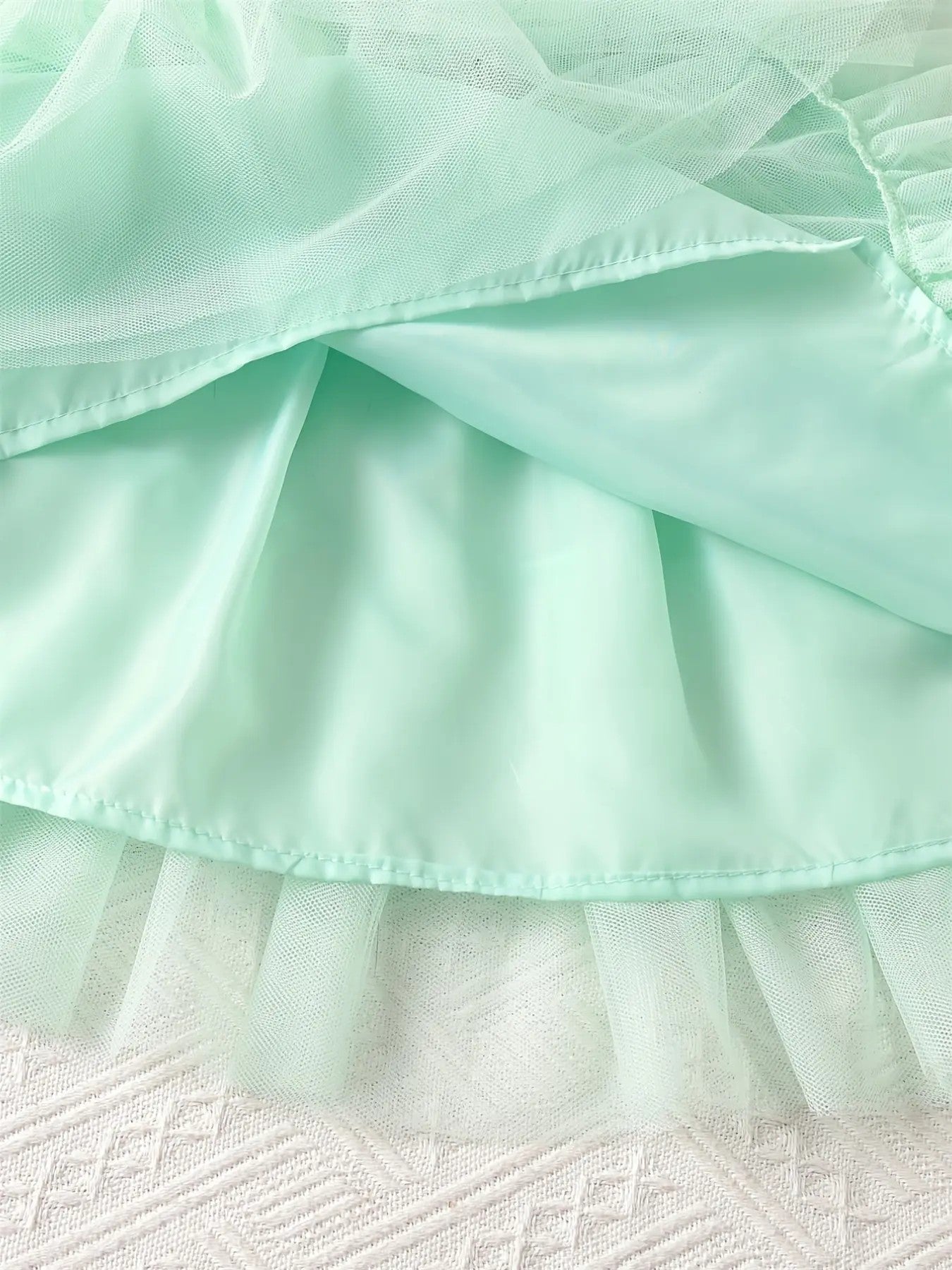 Girls' Cotton-Blend Woven Dress with Mini Bag image 7