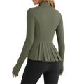 Women's Synthetic Woven Zip Jacket image 1