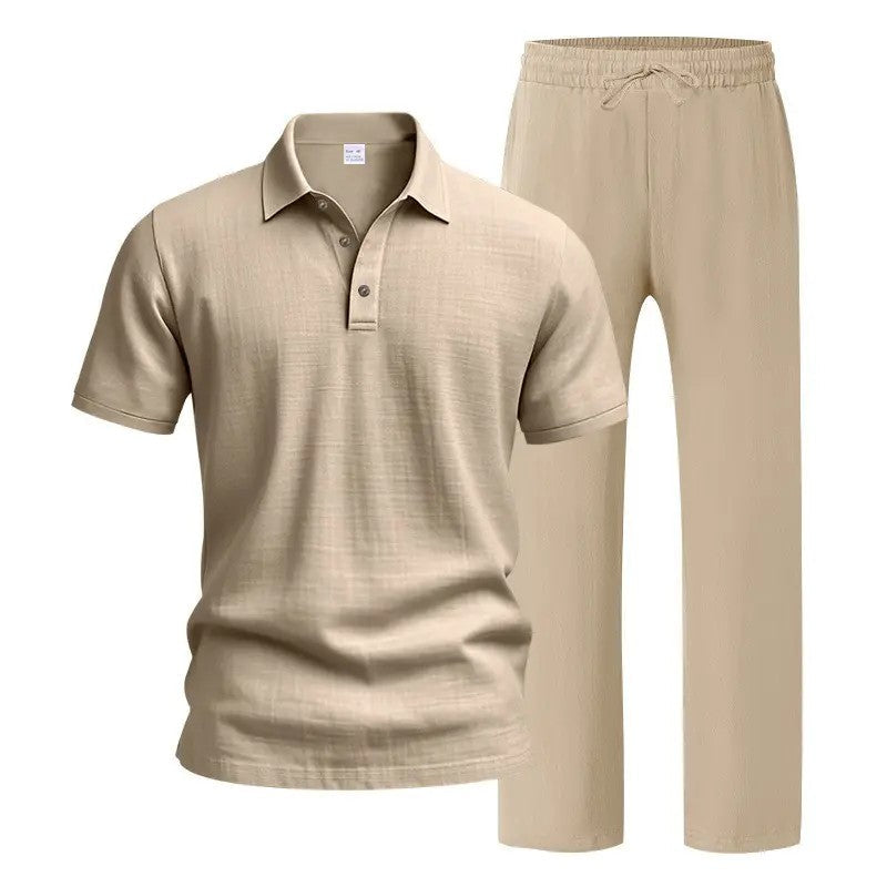 Men's and Boys' Woven Casual Set image 3