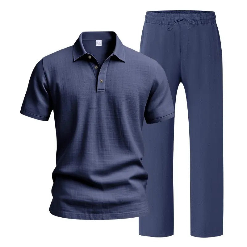Men's and Boys' Woven Casual Set image 7