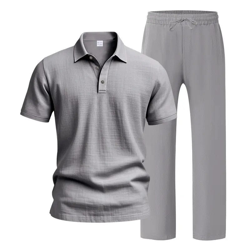 Men's and Boys' Woven Casual Set image 8
