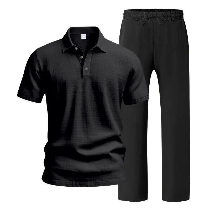 Men's and Boys' Woven Casual Set image 9