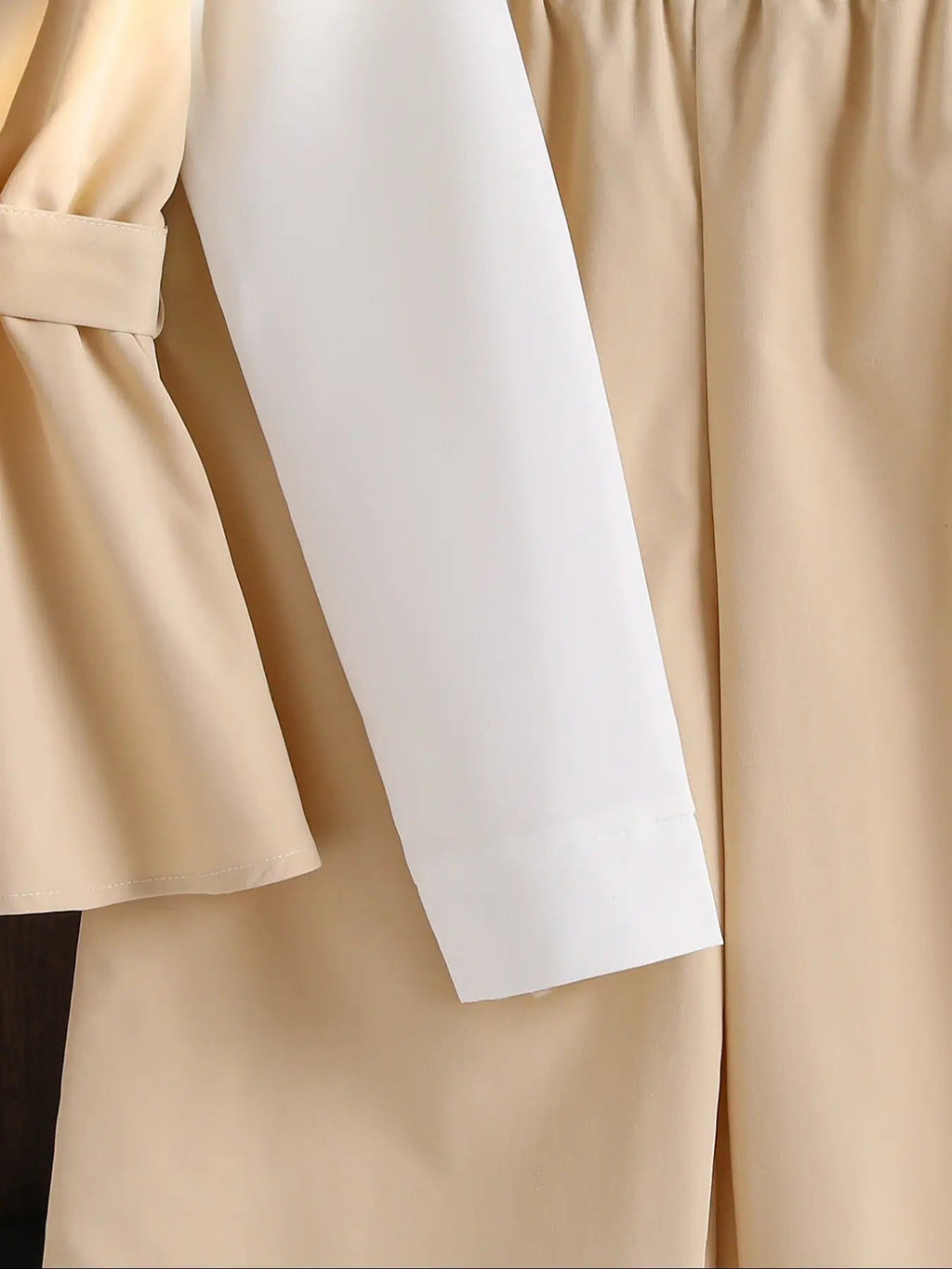 Girls' Polyester Woven Outfit Set image 4