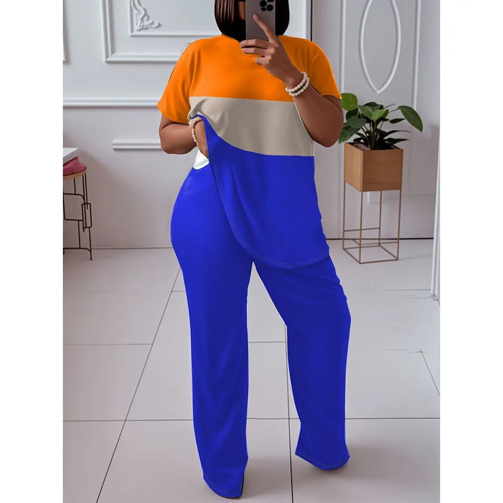 Women's Polyester Casual Outfit Set image 1