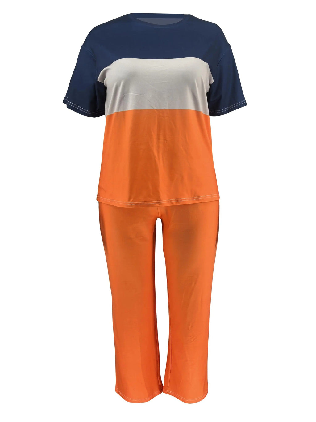 Women's Polyester Casual Outfit Set image 3