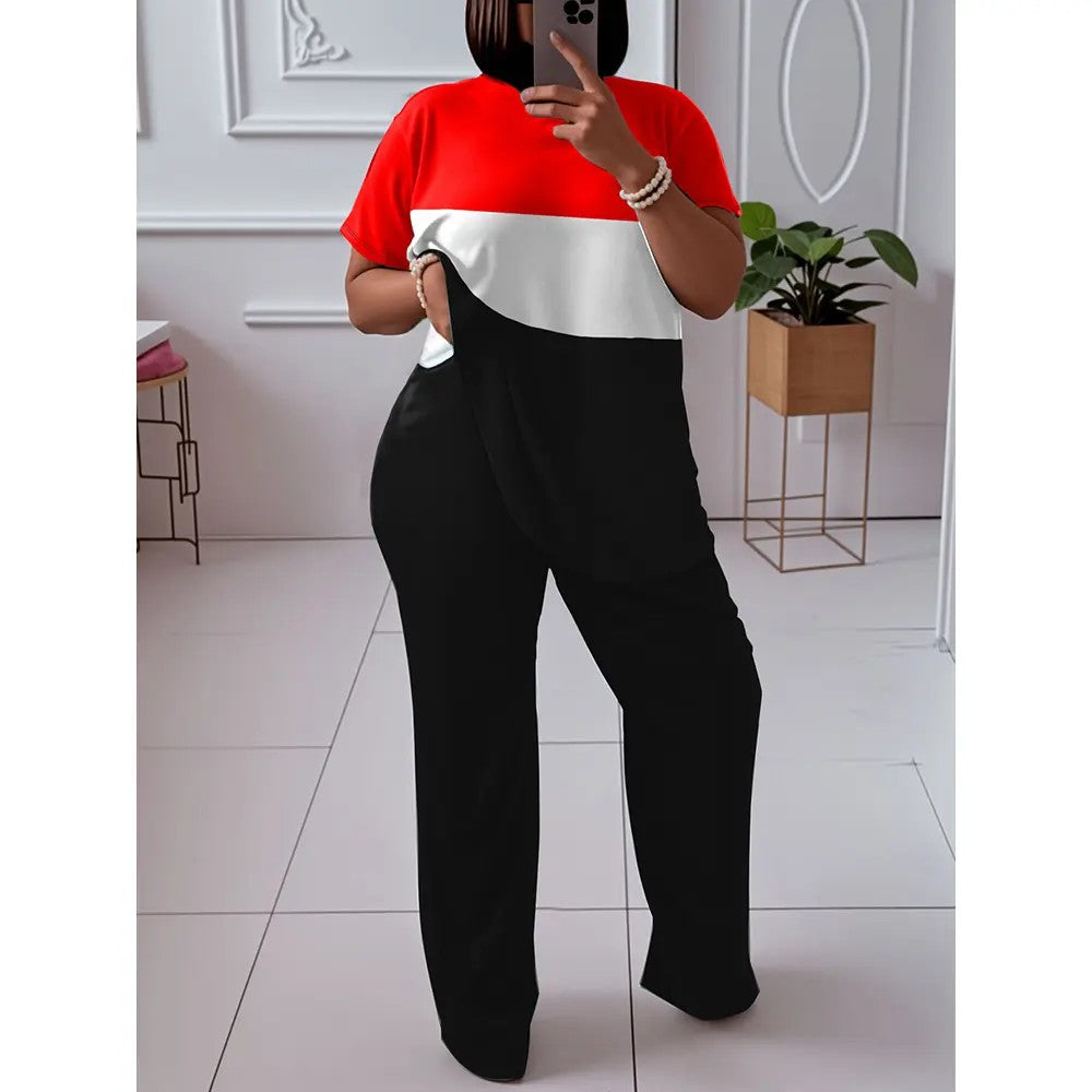 Women's Polyester Casual Outfit Set image 6