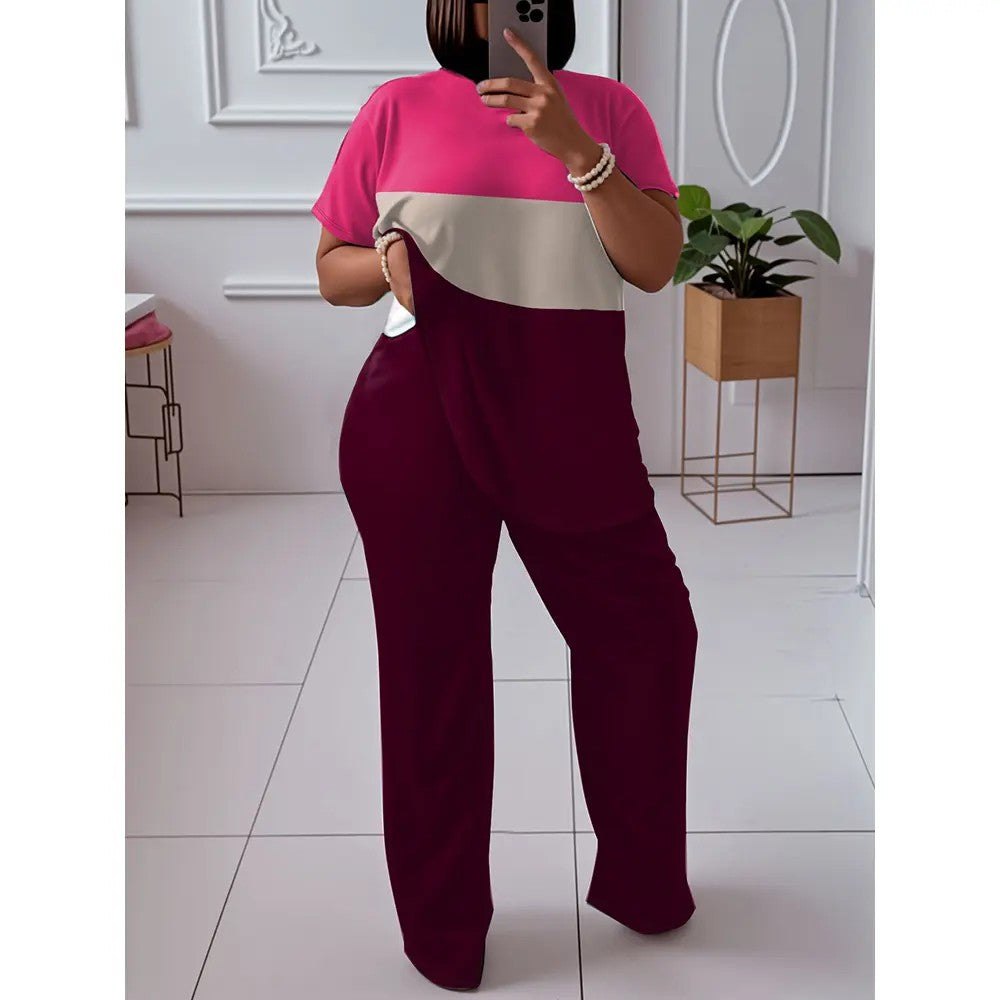 Women's Polyester Casual Outfit Set image 7