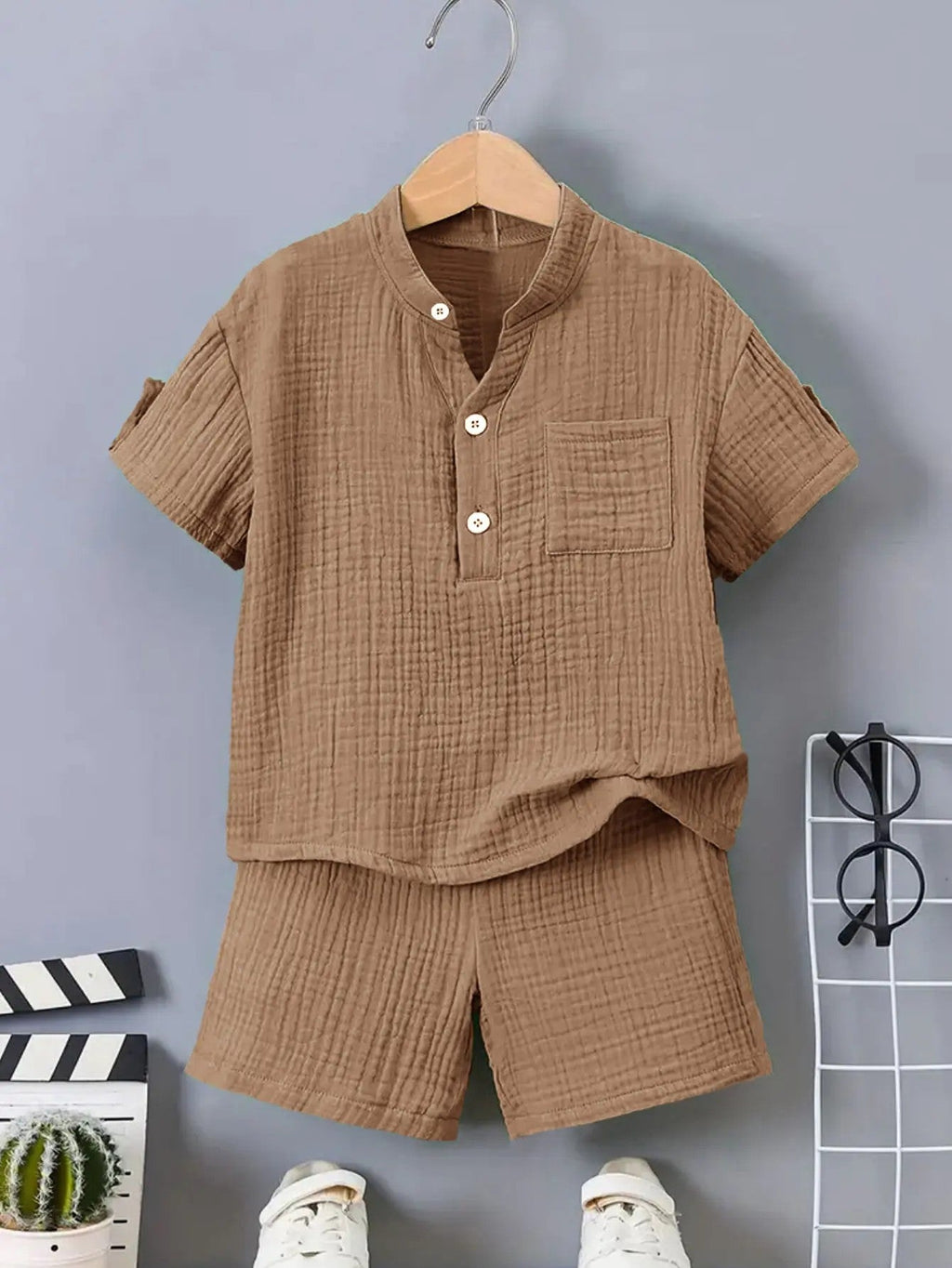 Boys' Polyester-Cotton Woven Set image 6