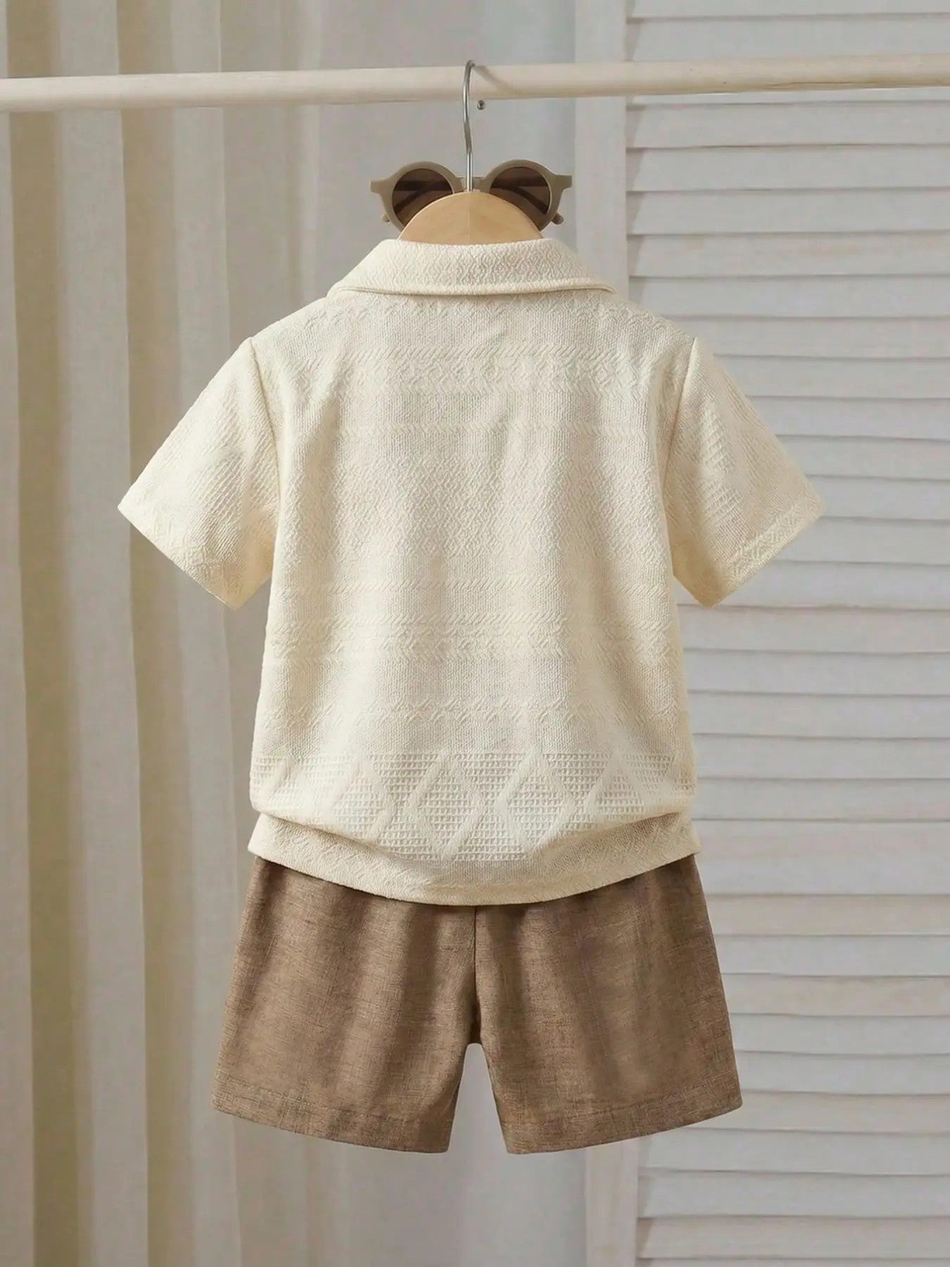 Boys' Synthetic Woven Two-Piece Set image 3
