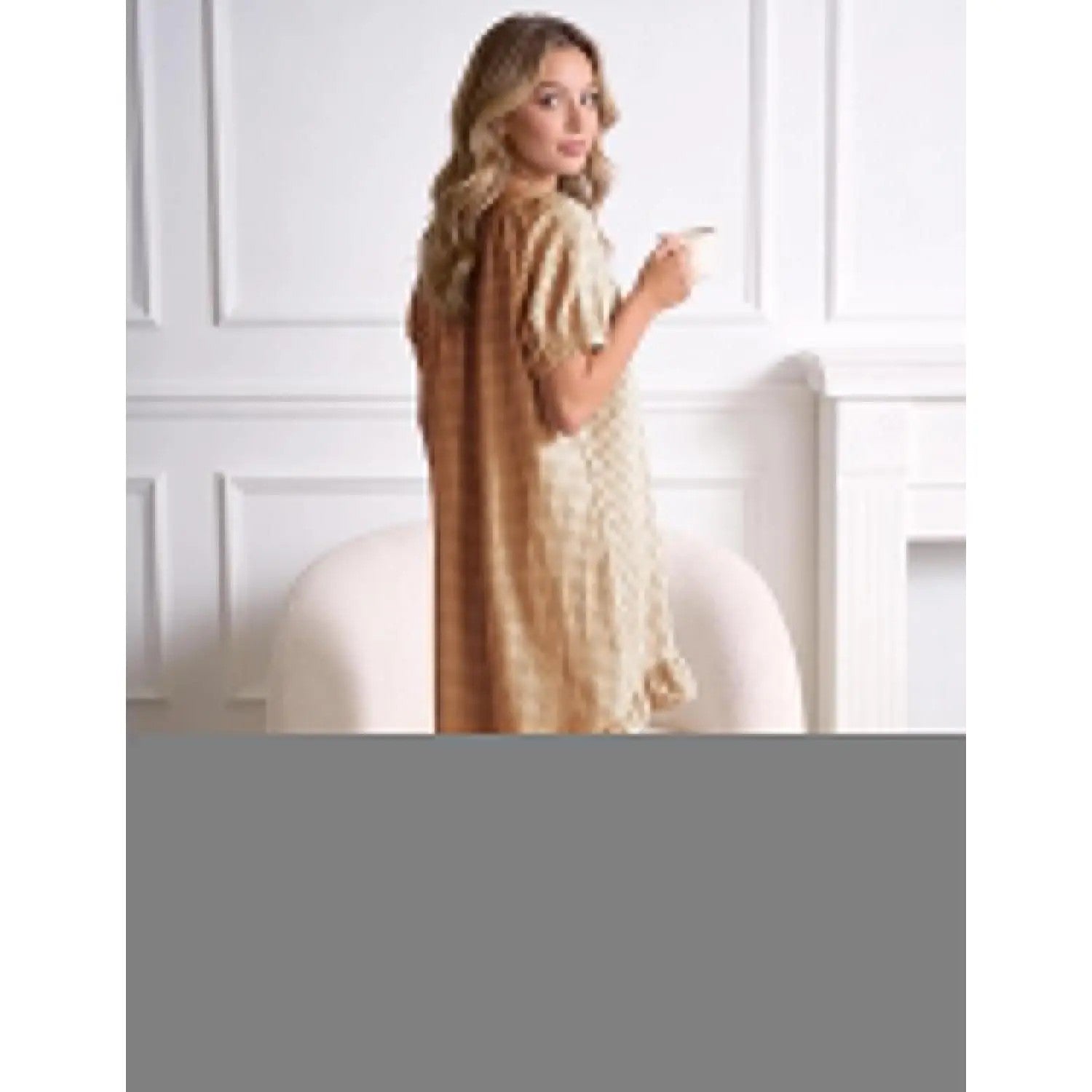 Women's 100% Cotton Knit Nightdress image 4