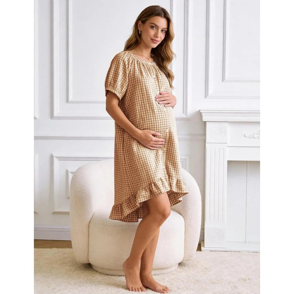Women's 100% Cotton Knit Nightdress image 5