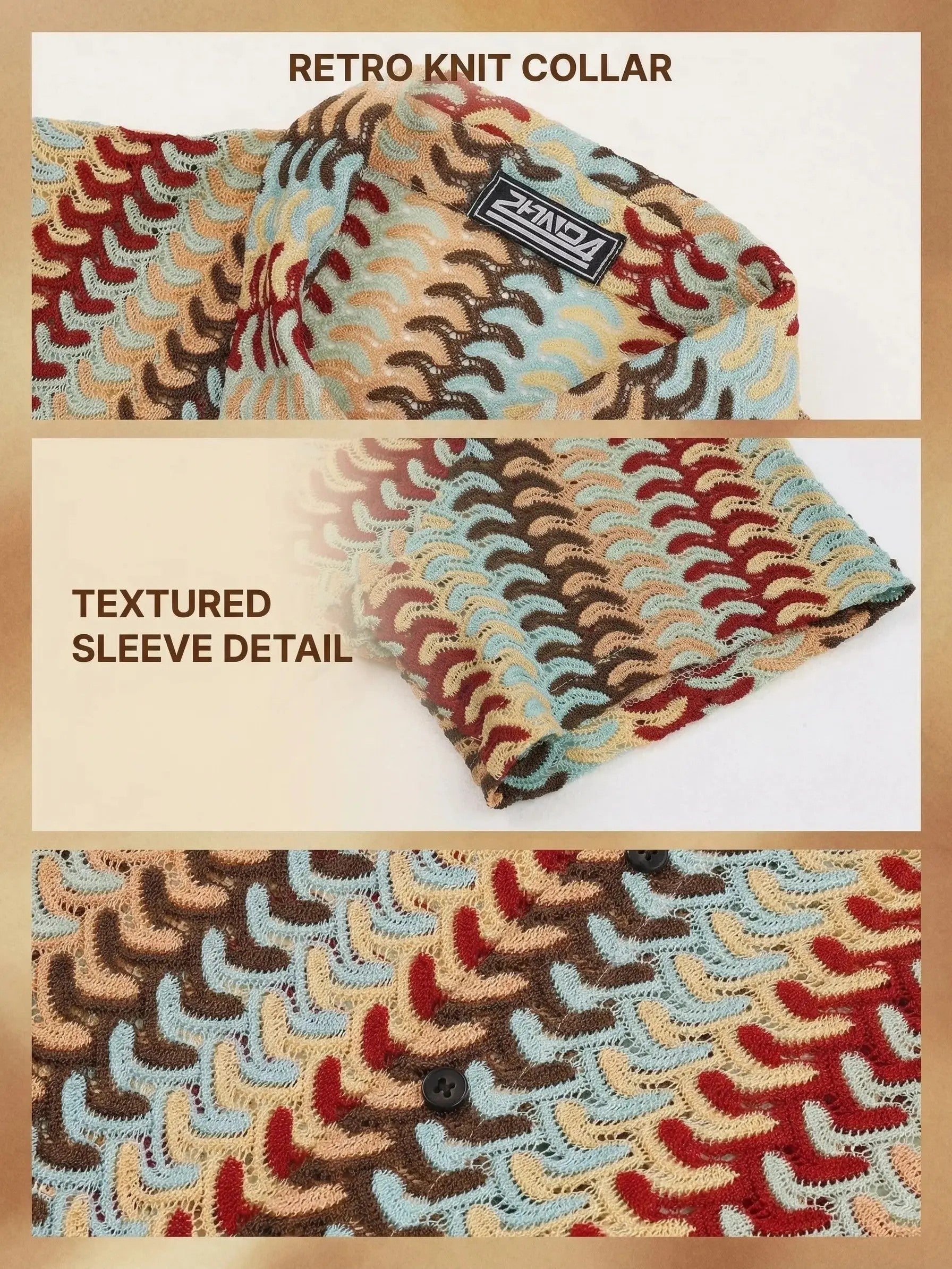 Men's 100% Polyester Knit Shirt image 3