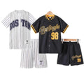 Boys' Polyester-Cotton Woven Casual Set image 1
