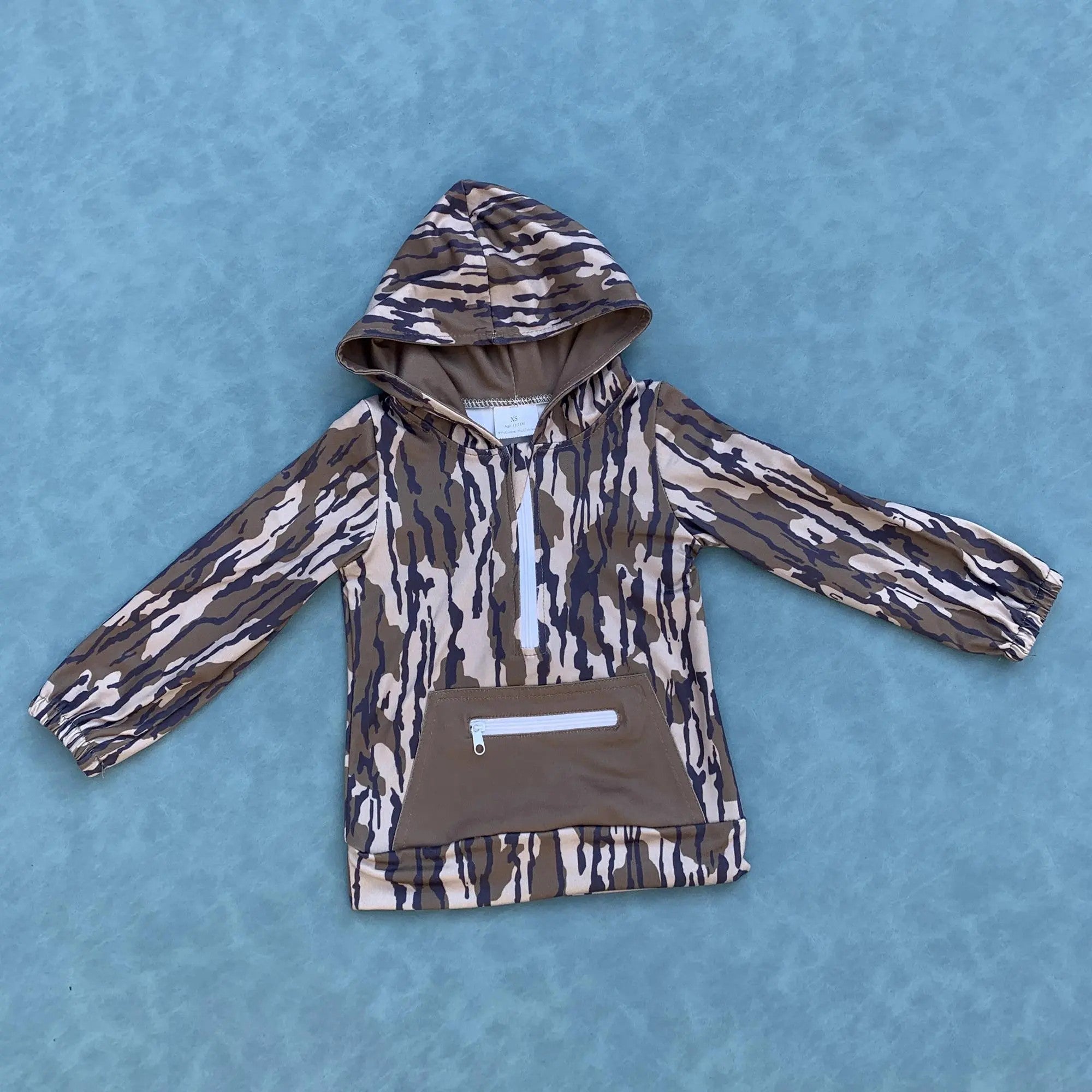 Boys' 100% Cotton Knit Open-Front Top image 3