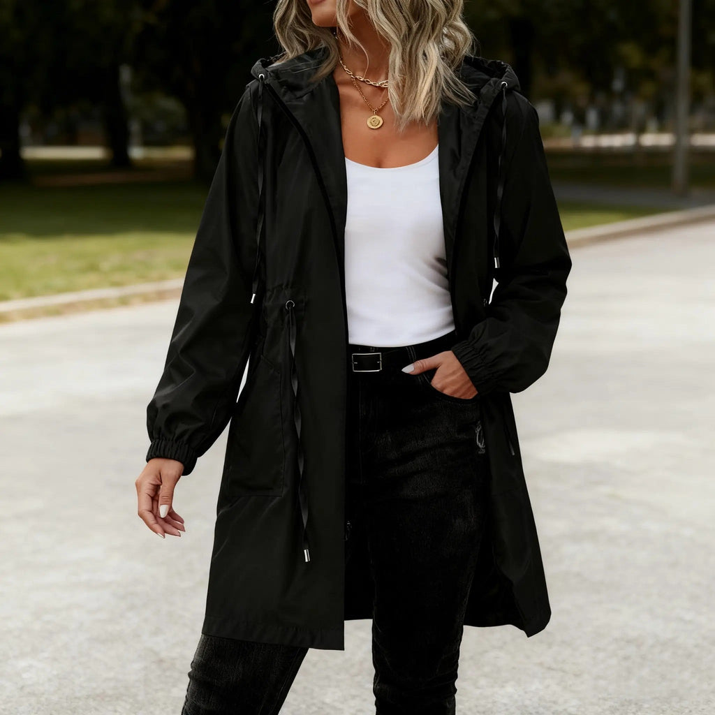 Women's Lightweight Synthetic Woven Coat image 1