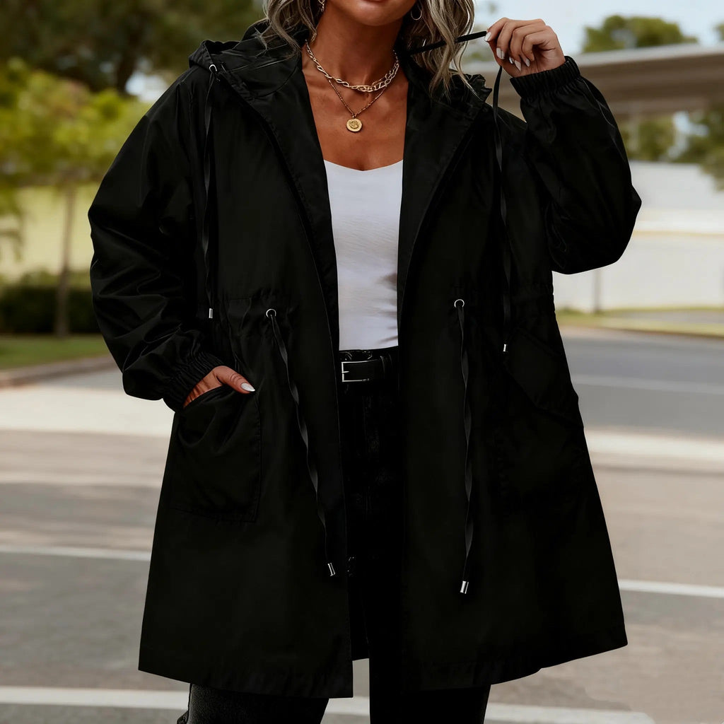 Women's Lightweight Synthetic Woven Coat image 2
