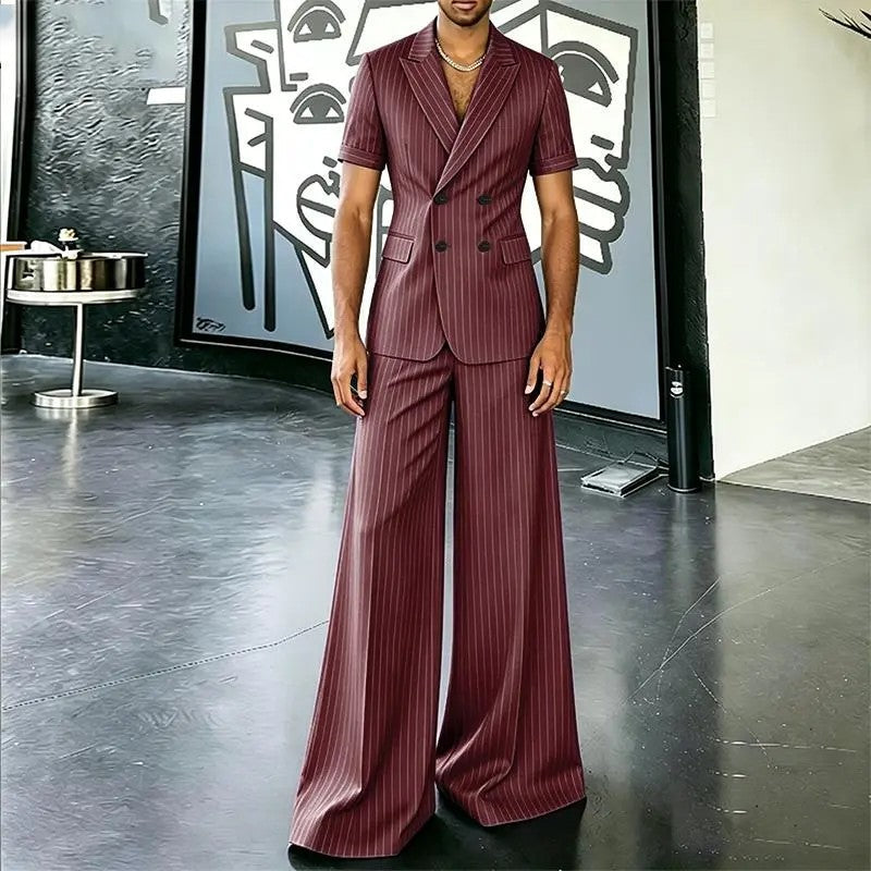 Men's Synthetic Woven Suit Set image 5
