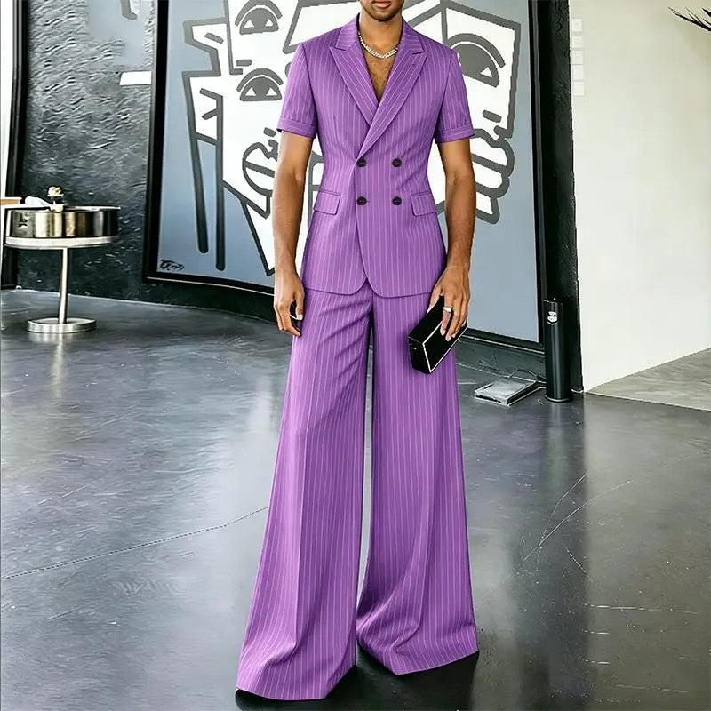 Men's Synthetic Woven Suit Set image 6