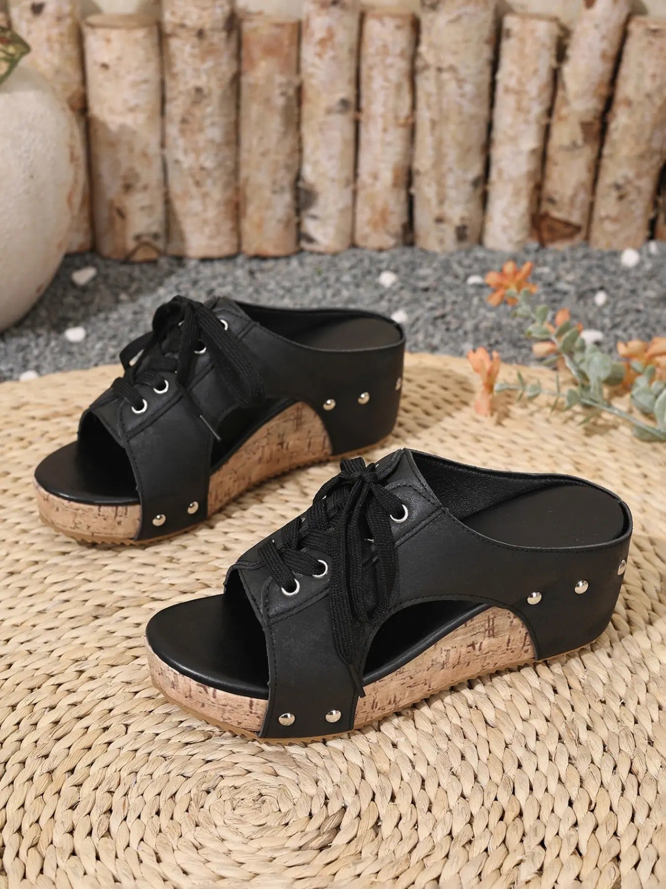 Women's PU Casual Sandals image 4