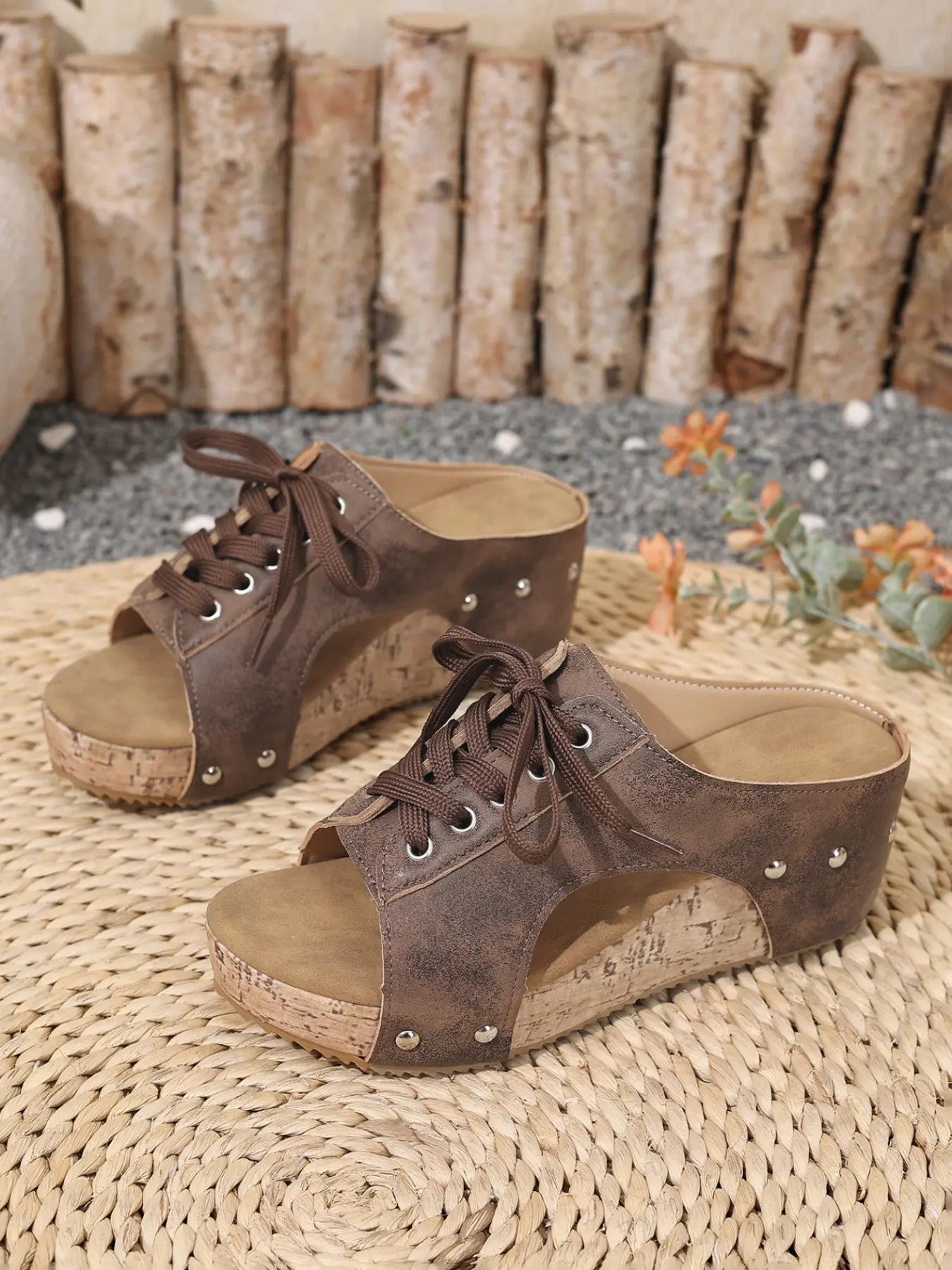Women's PU Casual Sandals image 5