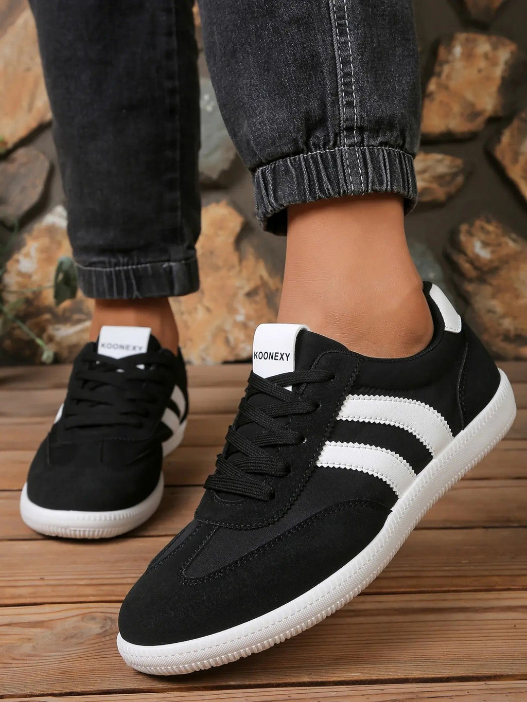 Men's Low-Cut PU Casual Shoes image 4