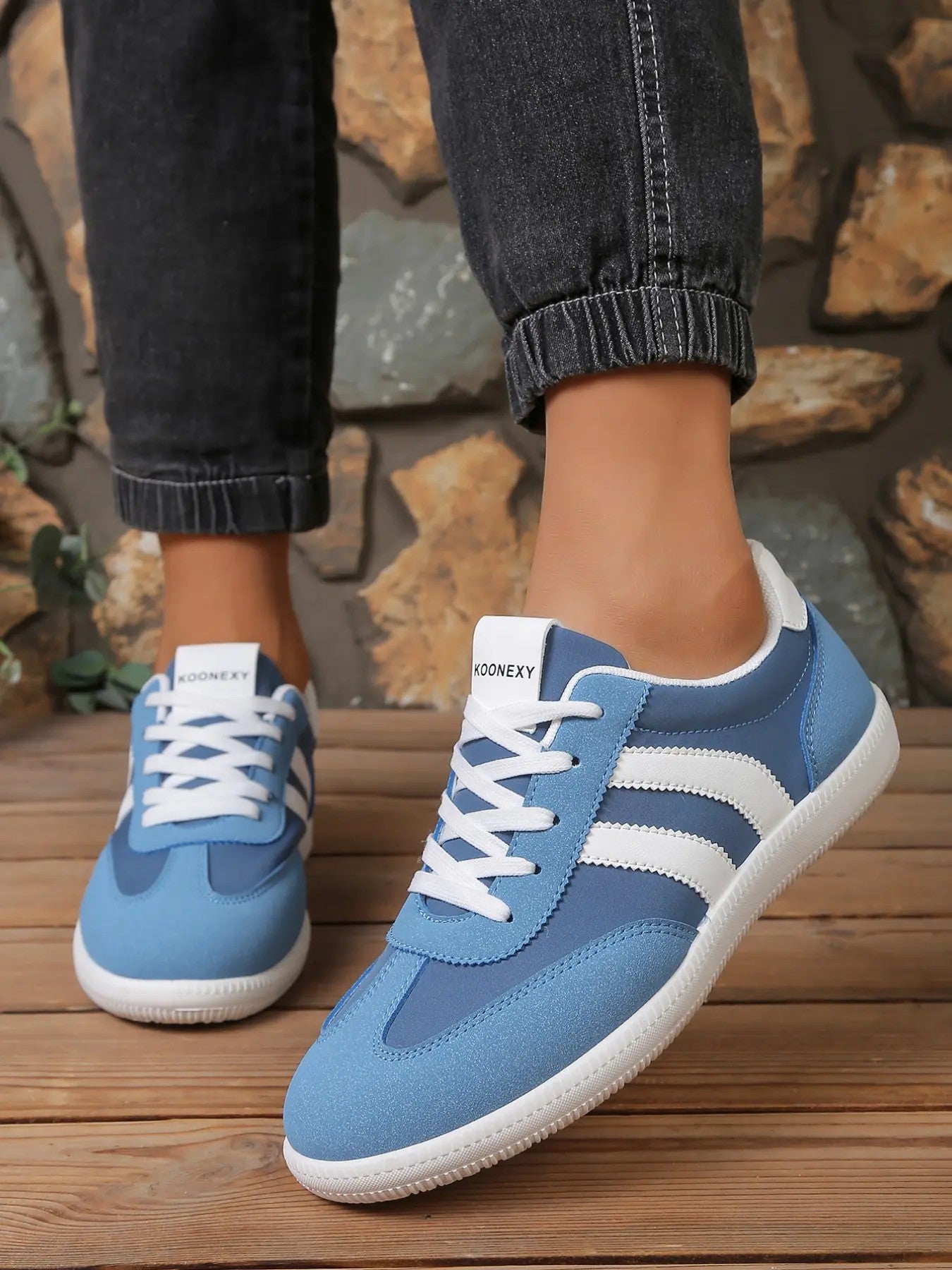 Men's Low-Cut PU Casual Shoes image 6
