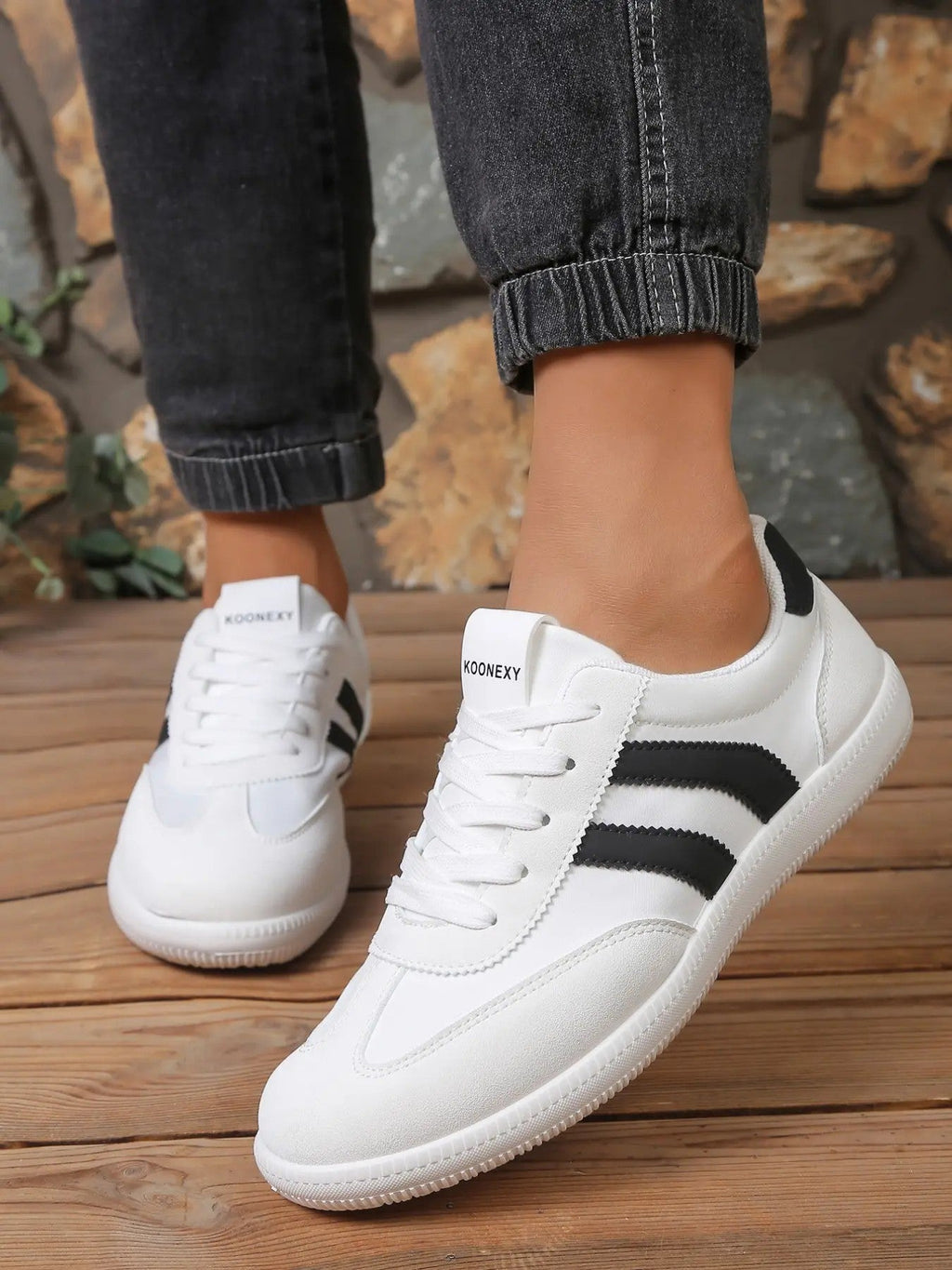 Men's Low-Cut PU Casual Shoes image 8
