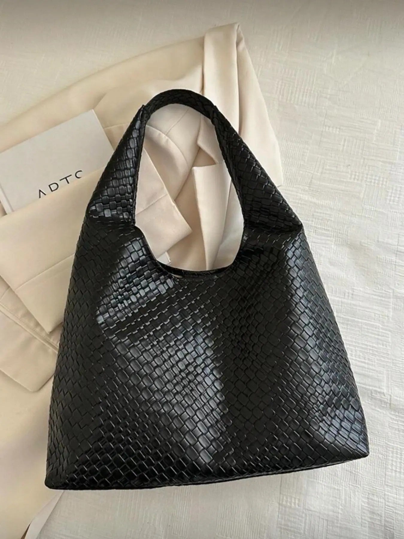 Women's PU Structured Handbag image 1