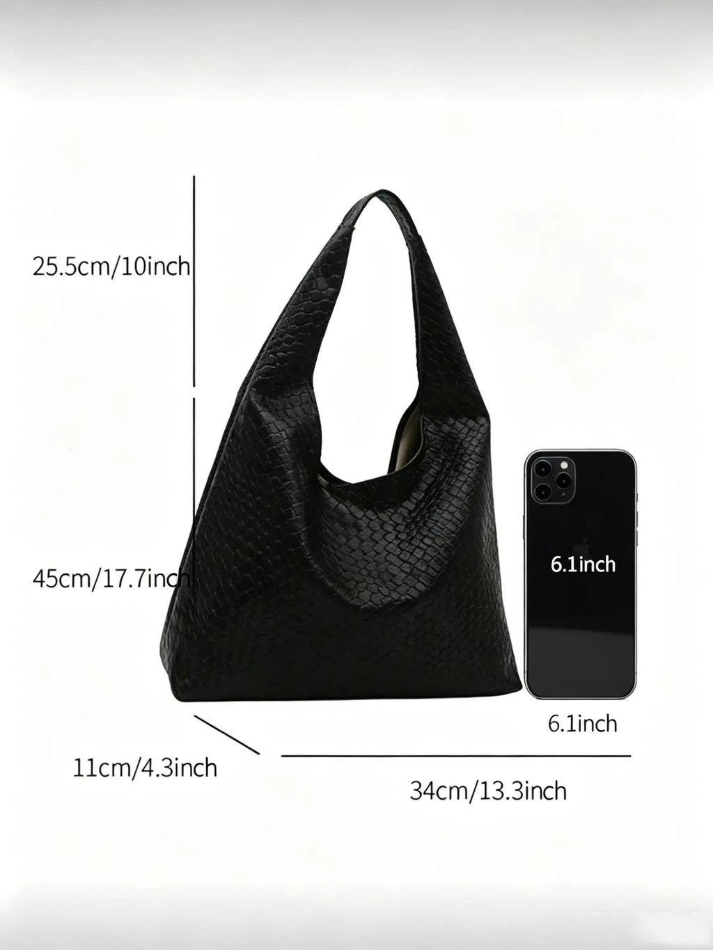 Women's PU Structured Handbag image 2