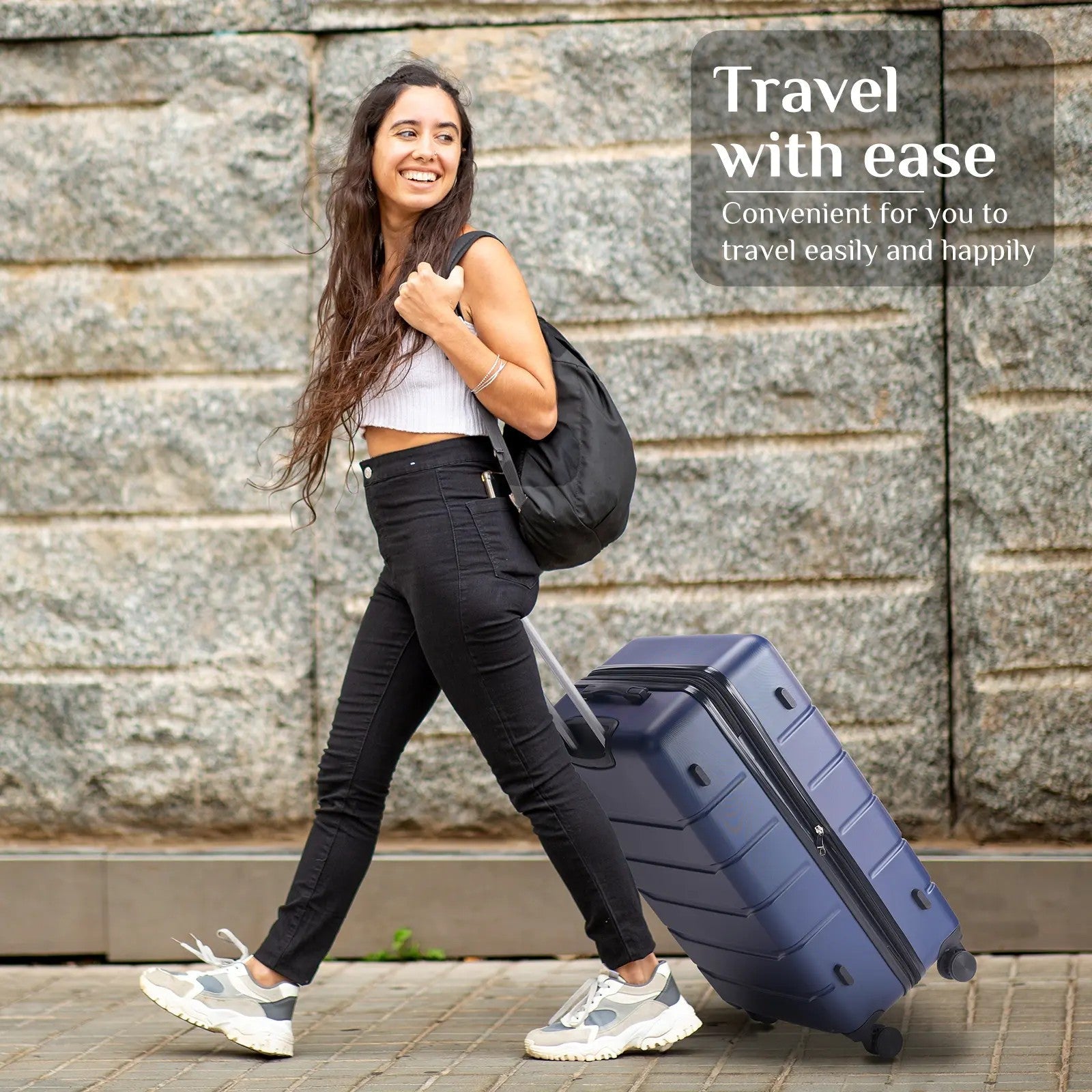 ABS-PC Hard Shell Travel Luggage image 5