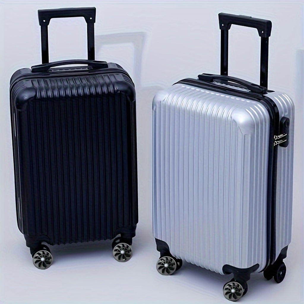 20 inch pull rod suitcase large capacity student zipper gift image 3