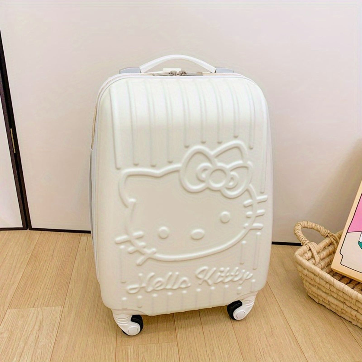 portable suitcase cute hard shell luggage
