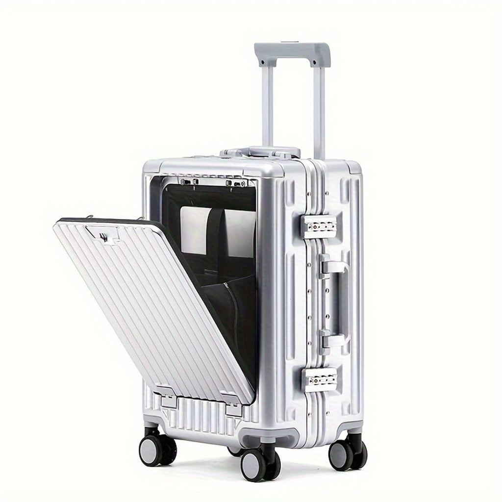 20 inch trolley case aluminum frame box image 2