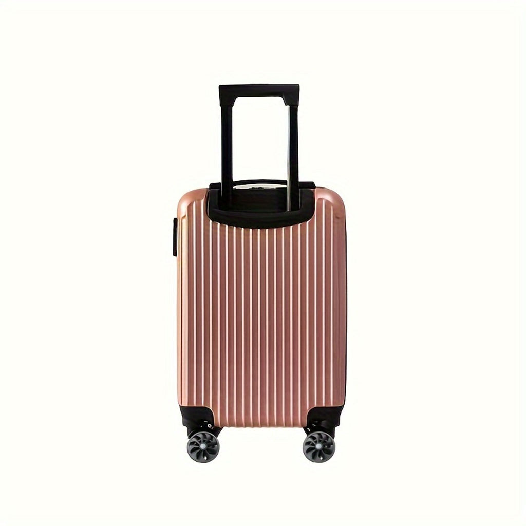 20 inch pull rod suitcase large capacity student zipper gift image 4