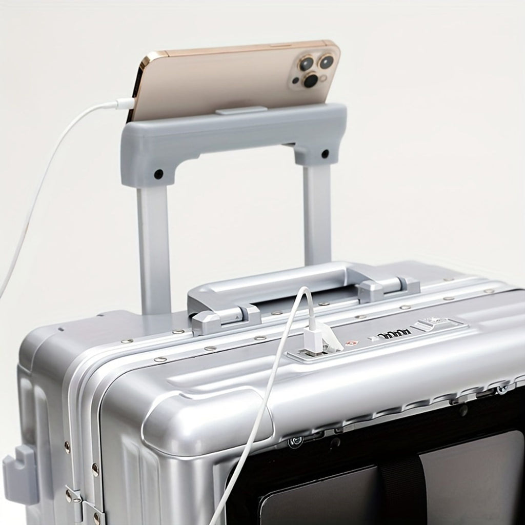 20 inch trolley case aluminum frame box image 8